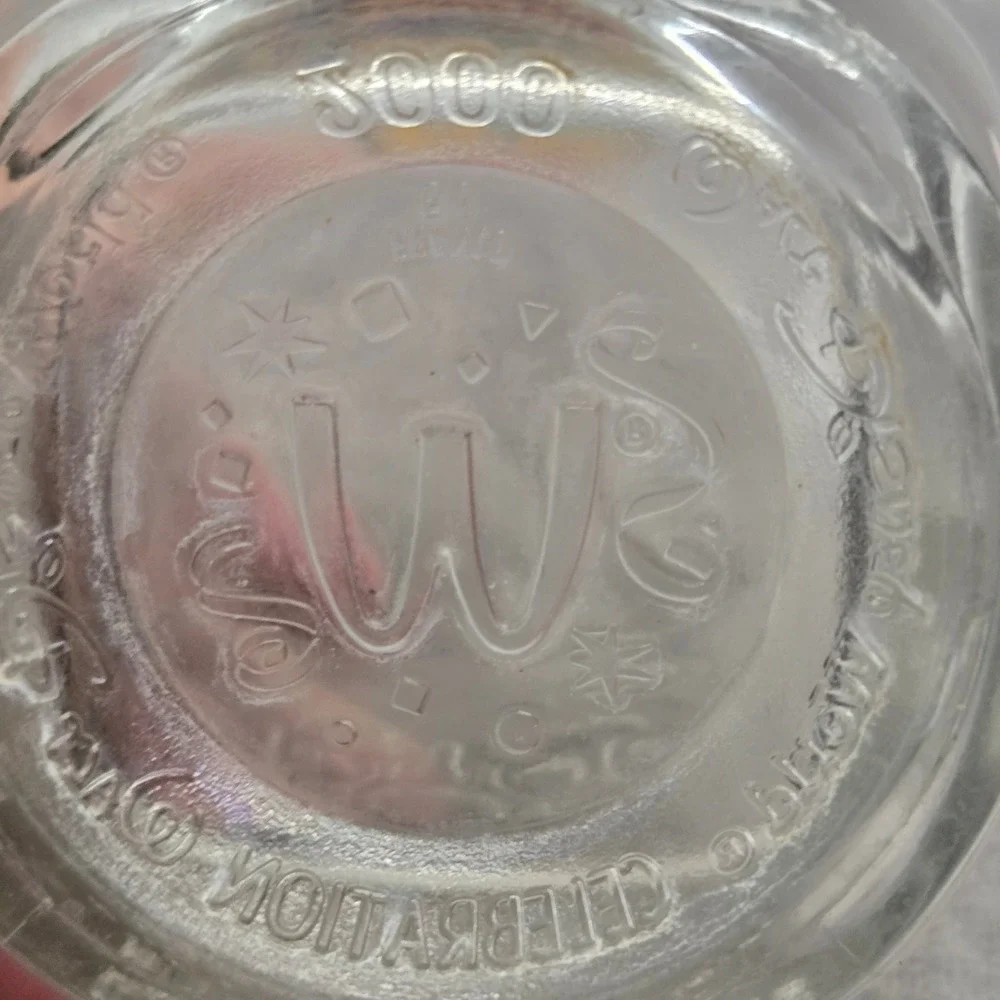 Disney World Millennium Celebration 2000 McDonald's Glass Sorcerer Mickey Epcot